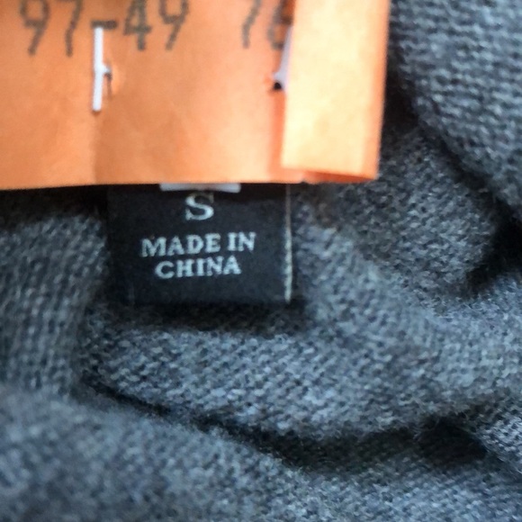 Ann Taylor 3/4 sleeve sweater gray wool/cashmere blend Size Small - Picture 9 of 16